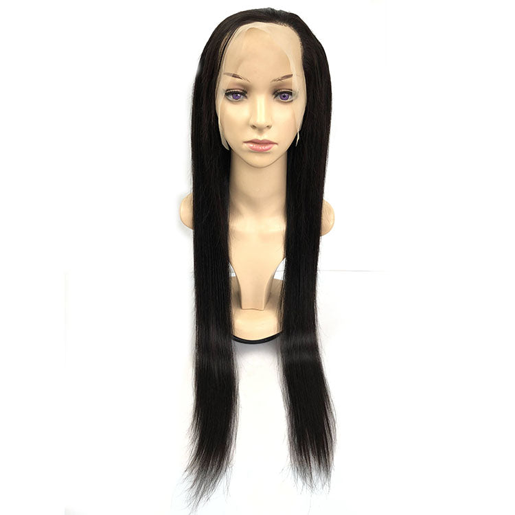 Straight Front Lace Wig Natural Color