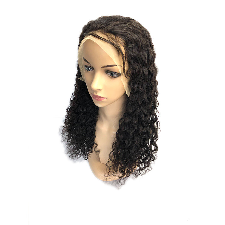 1b Water Wave Front Lace Wig