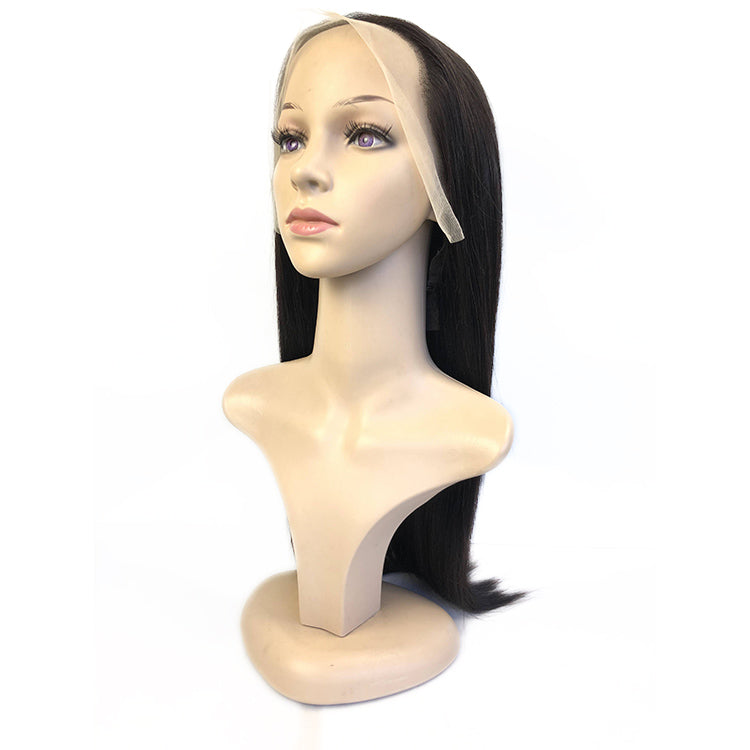 Straight Front Lace Wig Natural Color