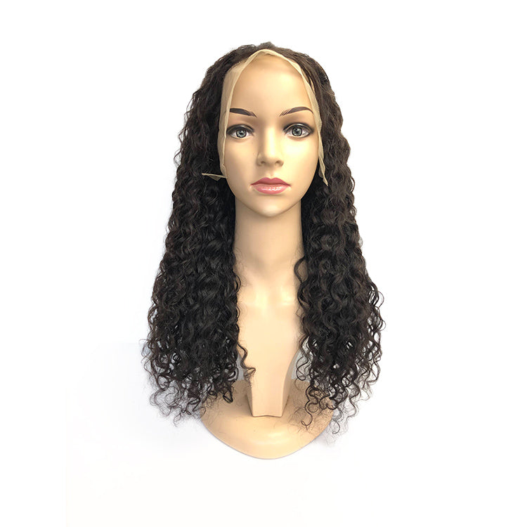 1b Water Wave Front Lace Wig