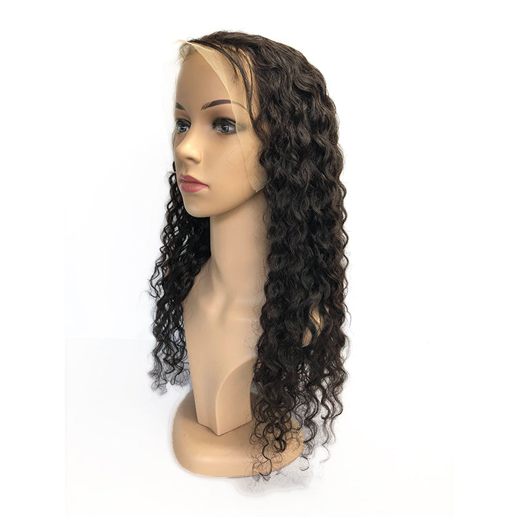 1b Water Wave Front Lace Wig