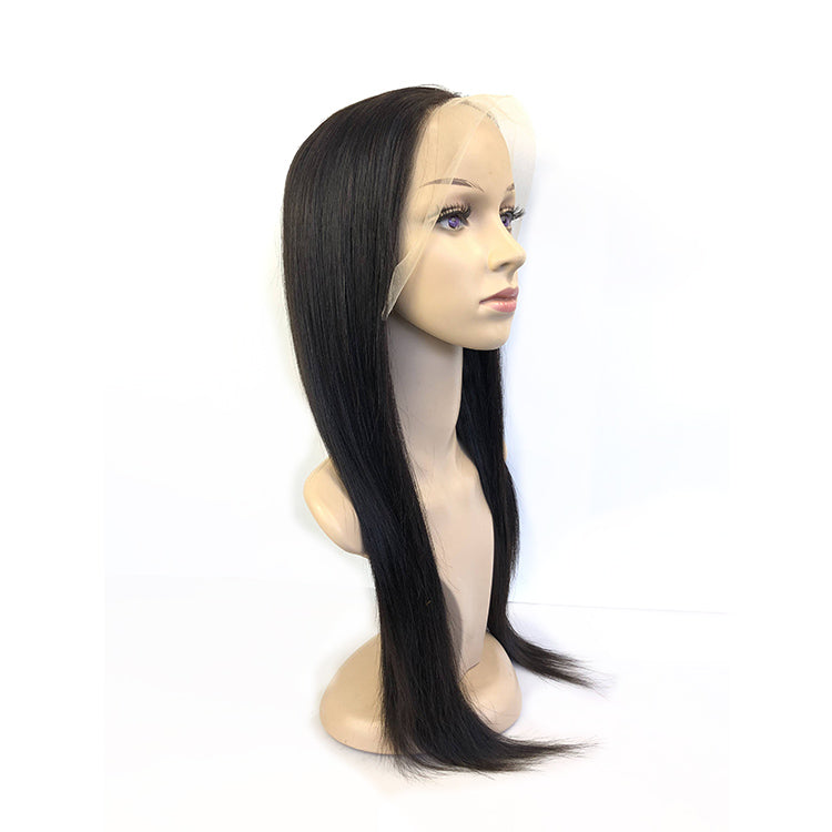 Straight Front Lace Wig Natural Color