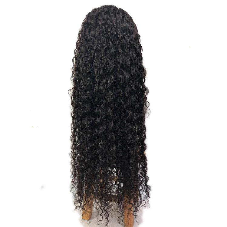 1b Water Wave Front Lace Wig