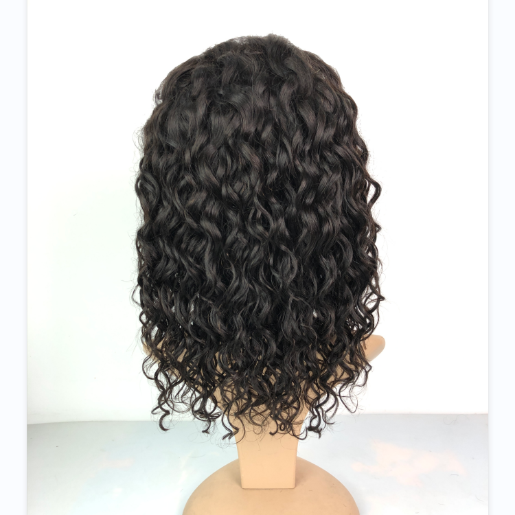 1b Water Wave Front Lace Wig