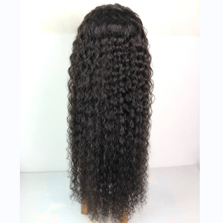 1b  Deep Curly Front Lace Wig