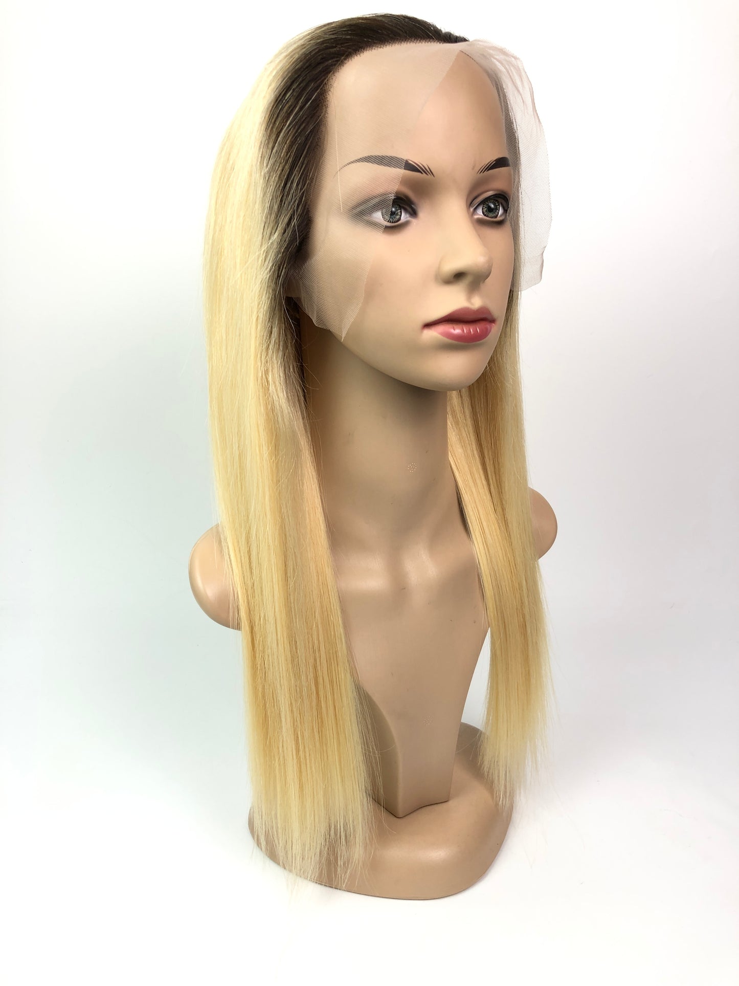 Highlight 1b/613#  Stright Front Lace Wig