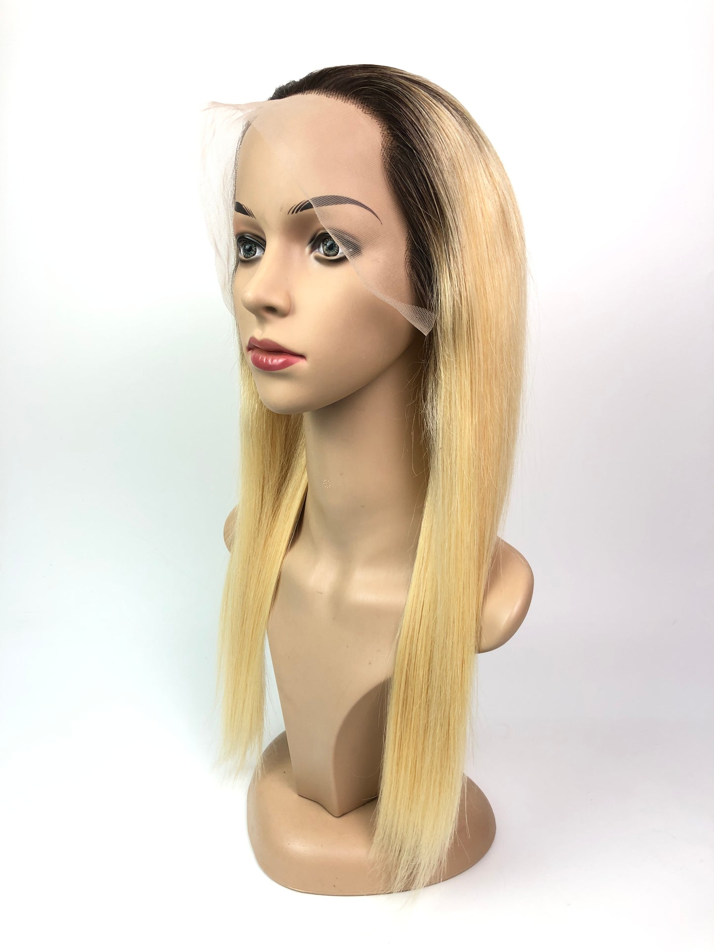 Highlight 1b/613#  Stright Front Lace Wig