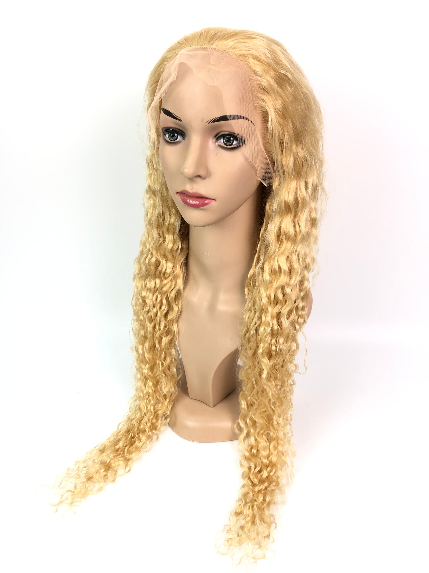 613#  Water Wave Front Lace Wig