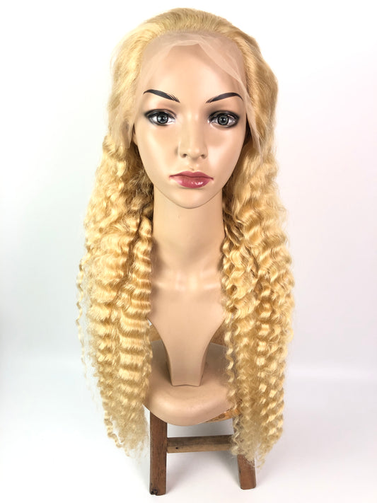 613# Deep Wave Front Lace Wig