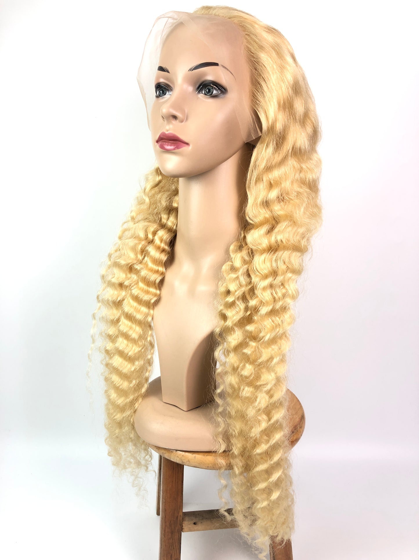 613# Deep Wave Front Lace Wig