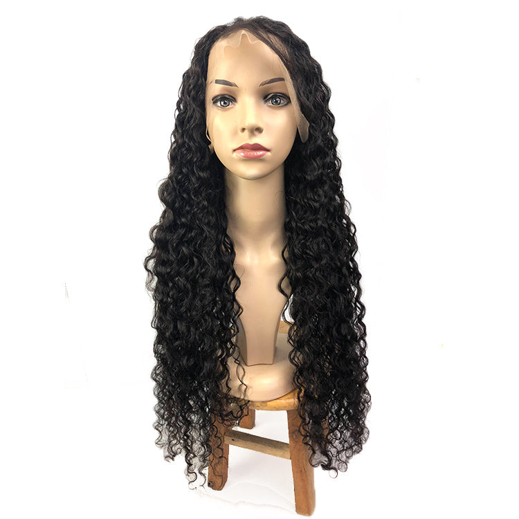 1b Water Wave Front Lace Wig