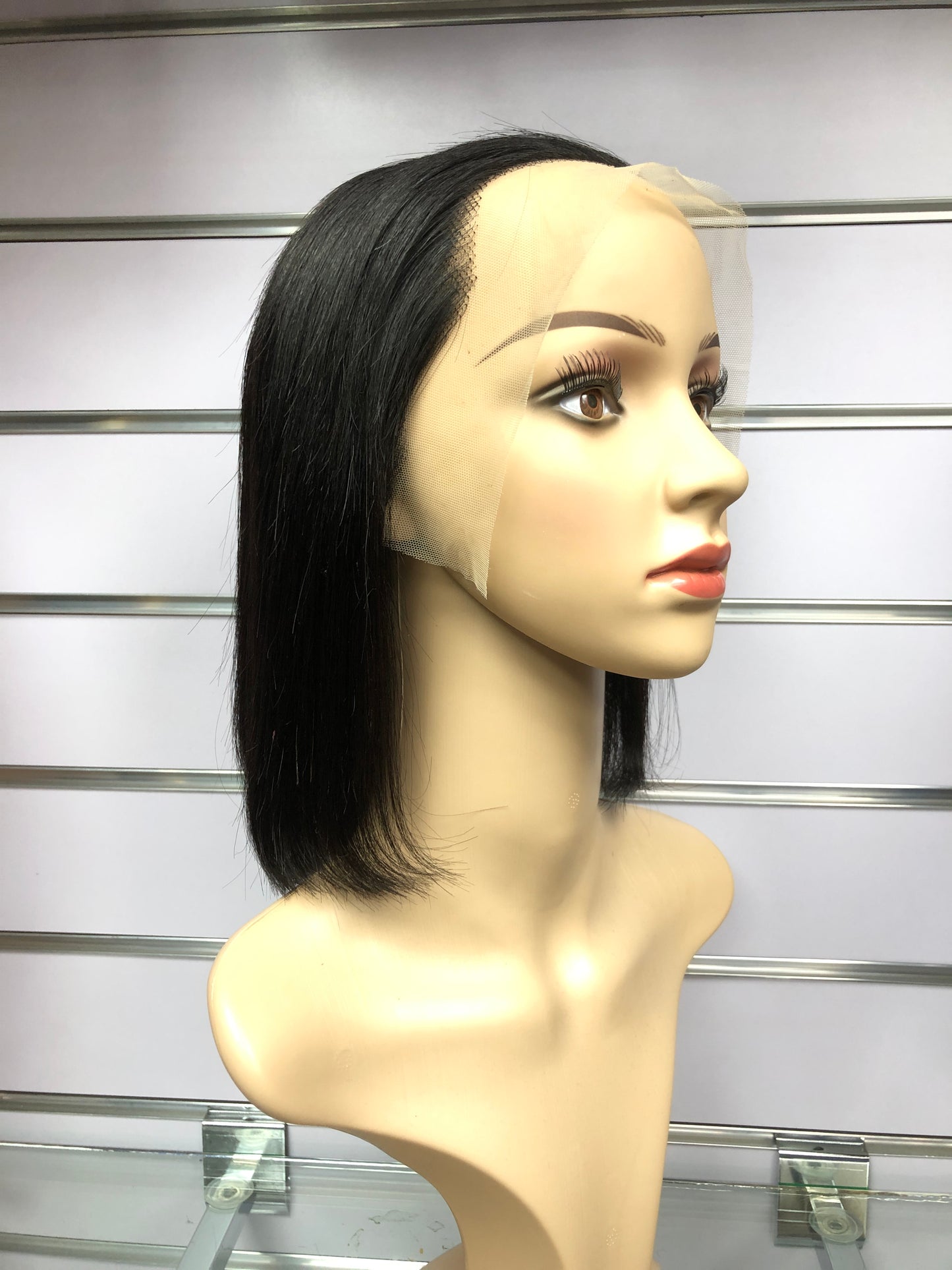 150%Density 13*4 Lace Front Bob Wig Natural Color for black women for party cos 100% human hair