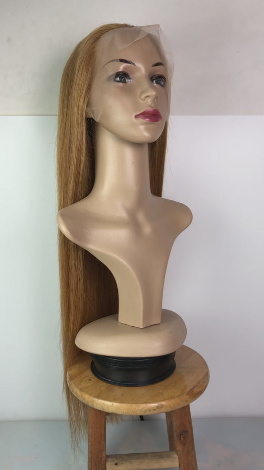 Straight Front Lace Wig 27#